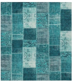 Addison Chantille ACN631 Teal 2 ft. 6 in. x 3 ft. 10 in. Rectangle Rug