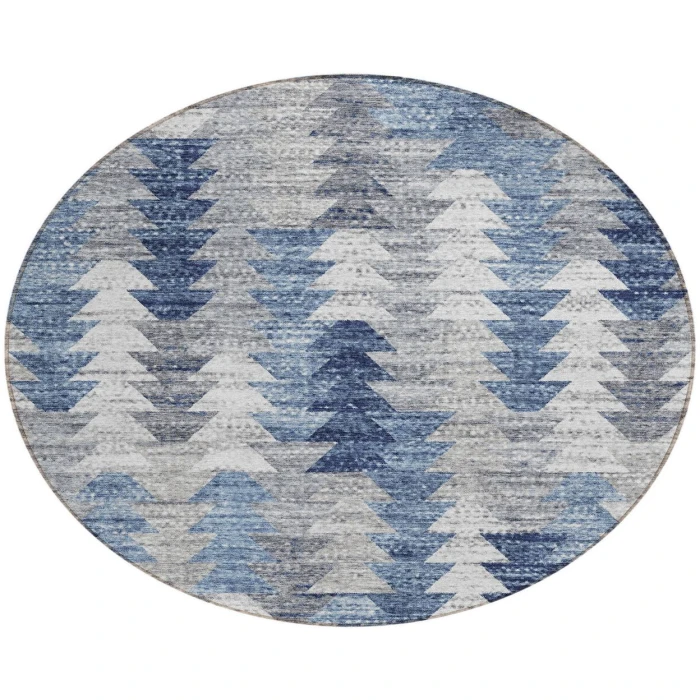 Chantille ACN632 Blue 8' x 8' Rug