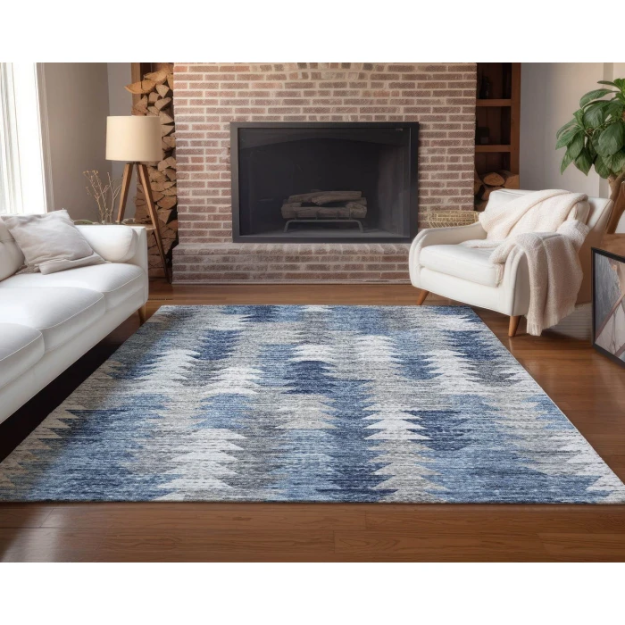 Chantille ACN632 Blue 9' x 12' Rug