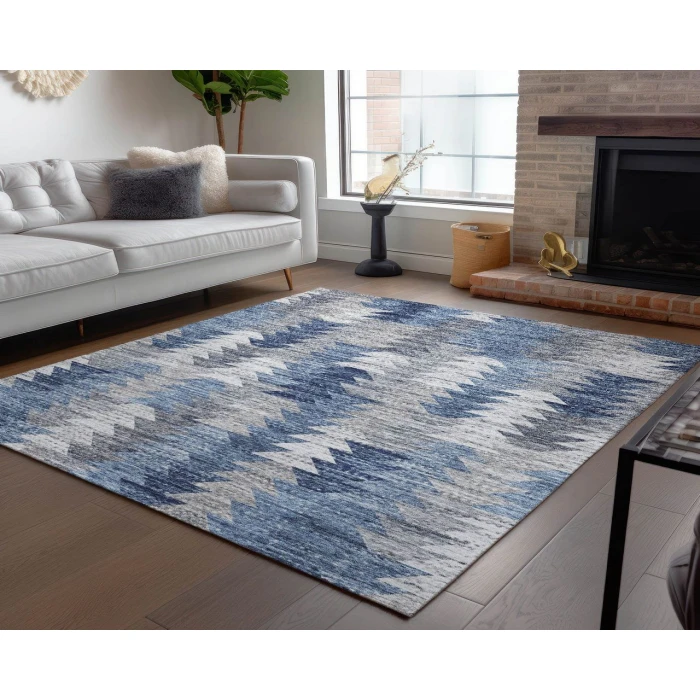 Chantille ACN632 Blue 9' x 12' Rug