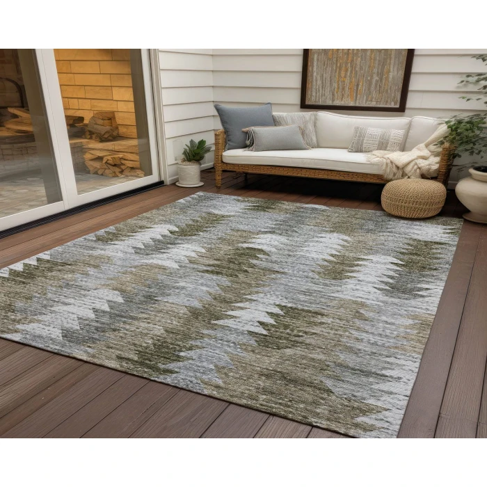 Chantille ACN632 Brown 2'6" x 3'10" Rug
