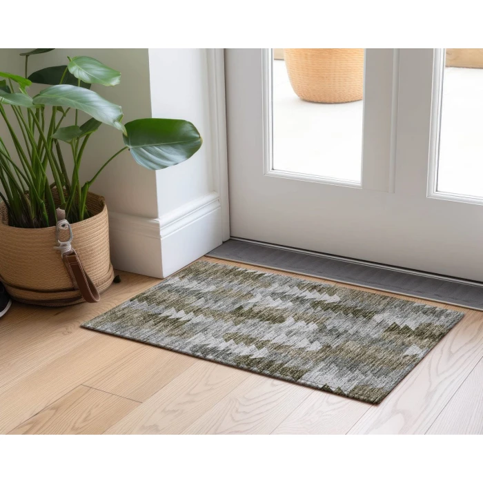 Chantille ACN632 Brown 1'8" x 2'6" Rug