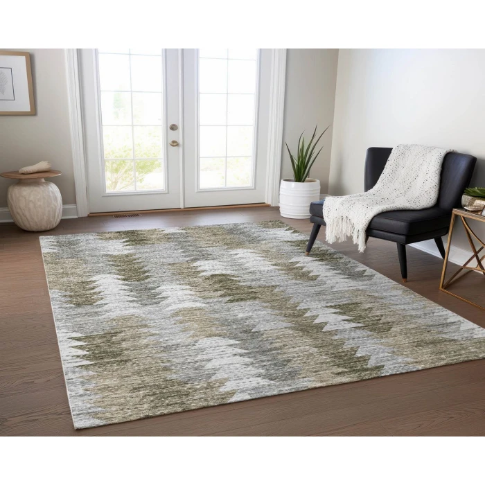 Chantille ACN632 Brown 2'6" x 3'10" Rug