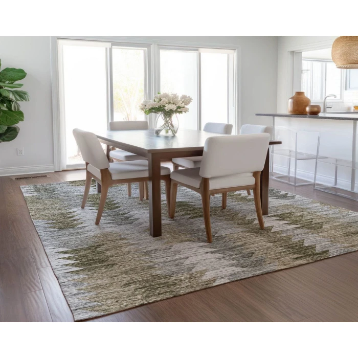Chantille ACN632 Brown 2'6" x 3'10" Rug