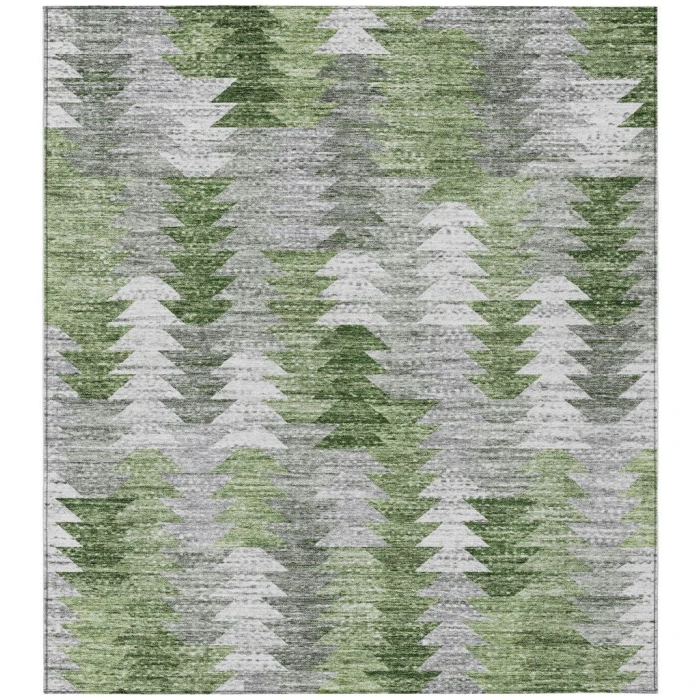 Chantille ACN632 Green 3' x 5' Rug