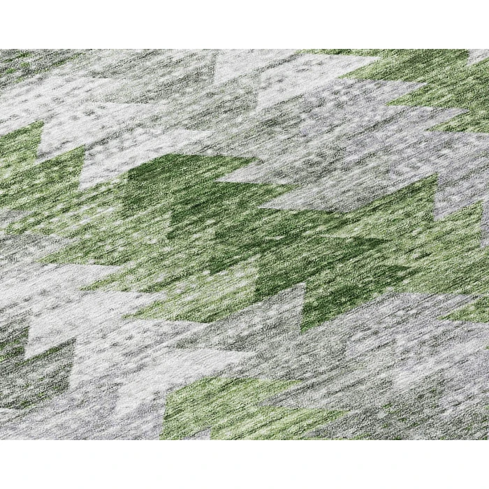 Chantille ACN632 Green 1'8" x 2'6" Rug