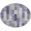 Addison Chantille ACN632 Purple 8 ft. x 8 ft. Round Rug