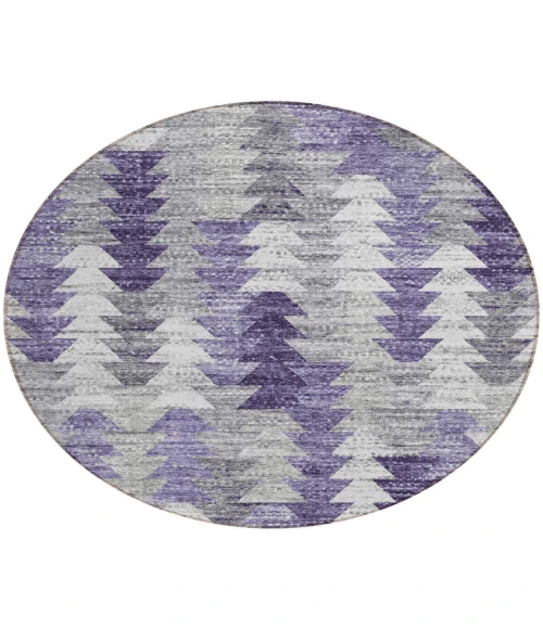Chantille ACN632 Purple 8' x 8' Rug