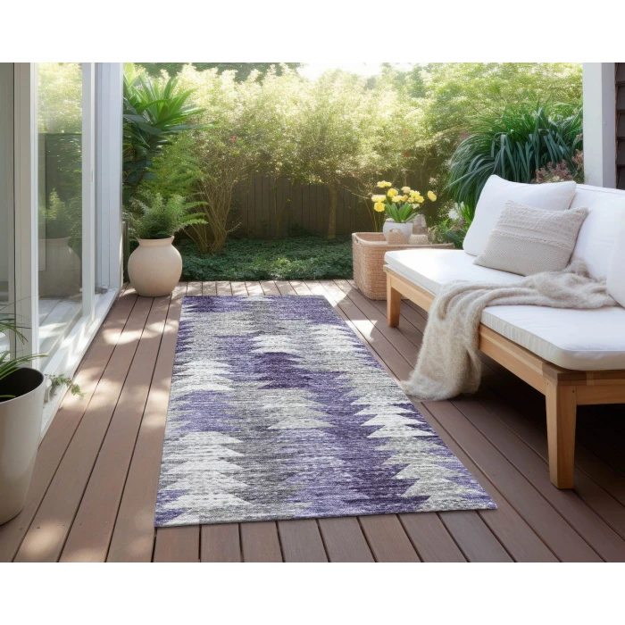 Chantille ACN632 Purple 2'3" x 7'6" Rug