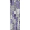 Addison Chantille ACN632 Purple 2 ft. 3 in. x 7 ft. 6 in. Runner Rug