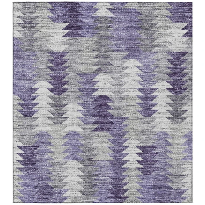 Chantille ACN632 Purple 3' x 5' Rug