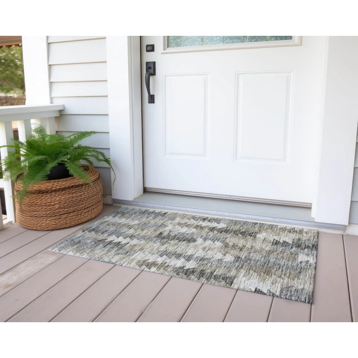 Chantille ACN632 Taupe 1'8" x 2'6" Rug