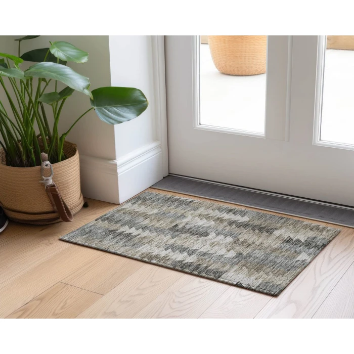 Chantille ACN632 Taupe 1'8" x 2'6" Rug