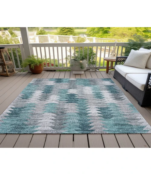 Chantille ACN632 Teal 2'6" x 3'10" Rug