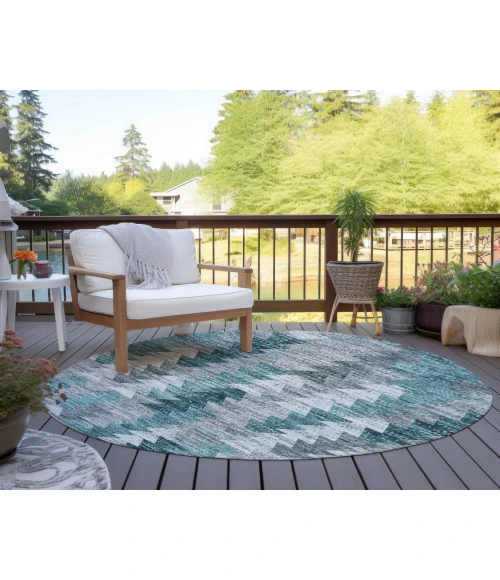 Chantille ACN632 Teal 8' x 8' Rug