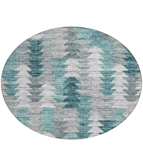 Chantille ACN632 Teal 8' x 8' Rug