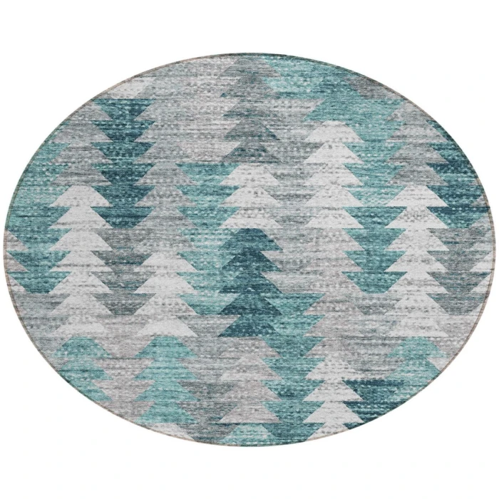 Chantille ACN632 Teal 8' x 8' Rug