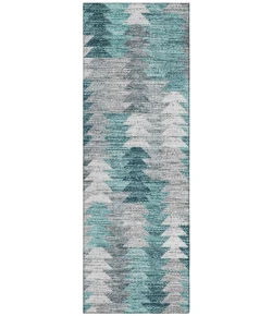 Addison Chantille ACN632 Teal 2 ft. 3 in. x 7 ft. 6 in. Runner Rug