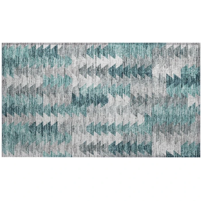 Chantille ACN632 Teal 1'8" x 2'6" Rug