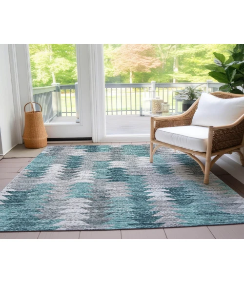Chantille ACN632 Teal 2'6" x 3'10" Rug