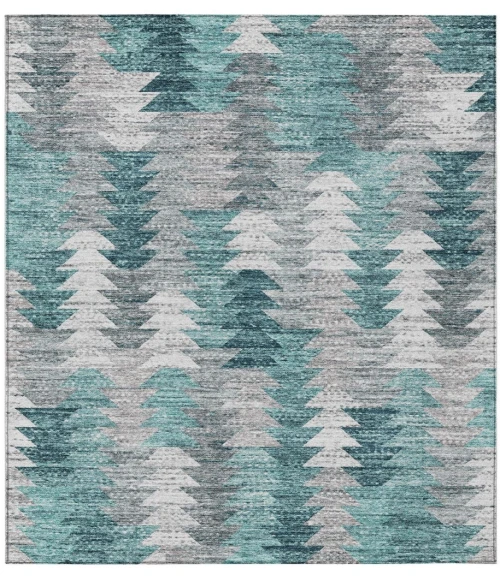 Chantille ACN632 Teal 2'6" x 3'10" Rug