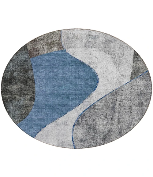 Chantille ACN633 Blue 8' x 8' Rug