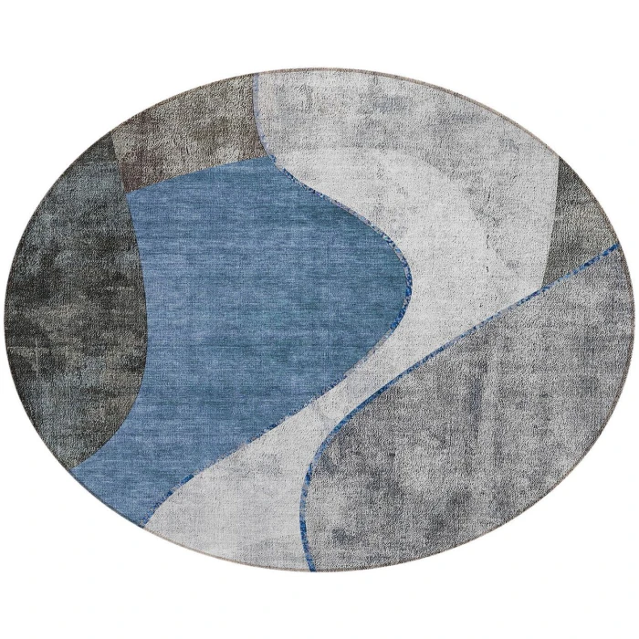 Chantille ACN633 Blue 8' x 8' Rug