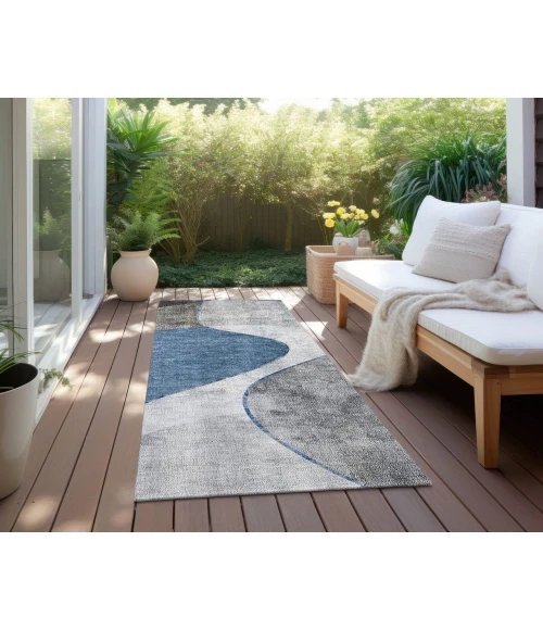 Chantille ACN633 Blue 2'3" x 7'6" Rug
