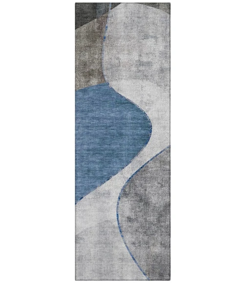 Chantille ACN633 Blue 2'3" x 7'6" Rug