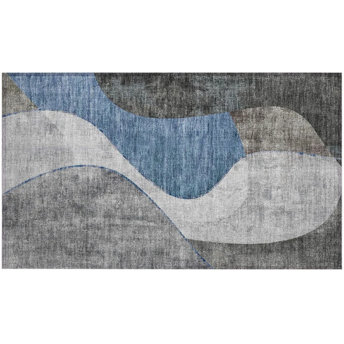 Chantille ACN633 Blue 1'8" x 2'6" Rug