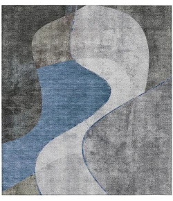 Addison Chantille ACN633 Blue 8 ft. x 10 ft. Rectangle Rug