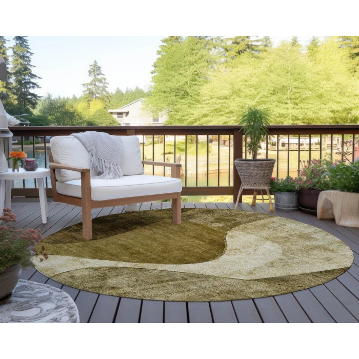 Chantille ACN633 Brown 8' x 8' Rug