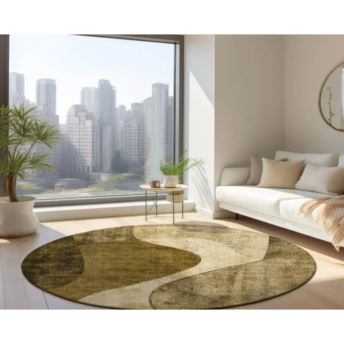 Chantille ACN633 Brown 8' x 8' Rug