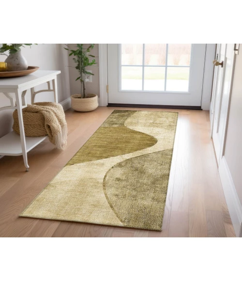 Chantille ACN633 Brown 2'3" x 7'6" Rug