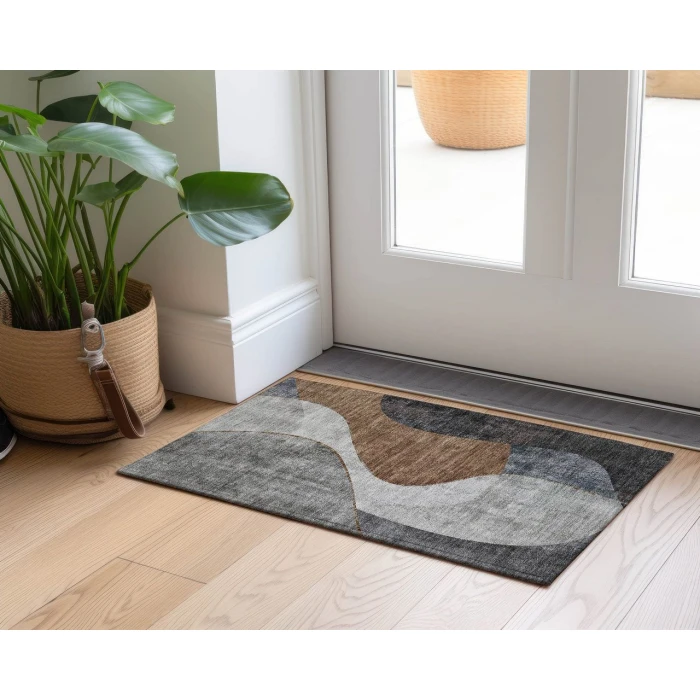 Chantille ACN633 Gray 1'8" x 2'6" Rug