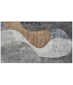 Addison Chantille ACN633 Gray 1 ft. 8 in. x 2 ft. 6 in. Rectangle Rug