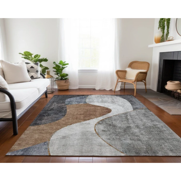 Chantille ACN633 Gray 10' x 14' Rug
