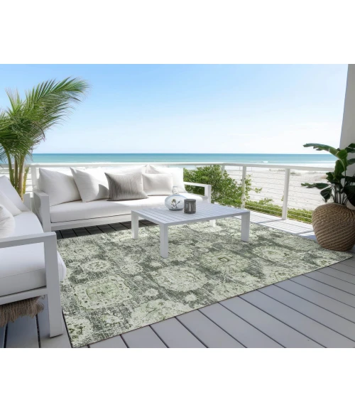 Chantille ACN634 Aloe 5' x 7'6" Rug