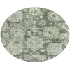 Addison Chantille ACN634 Aloe 8 ft. x 8 ft. Round Rug