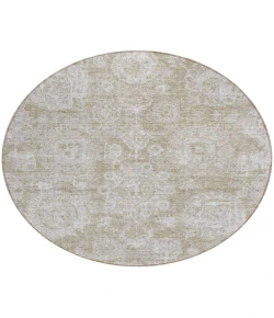Addison Chantille ACN634 Beige 8 ft. x 8 ft. Round Rug