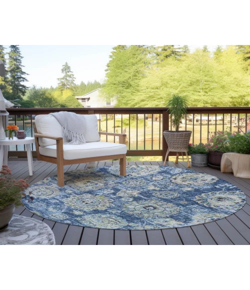 Chantille ACN634 Blue 8' x 8' Rug