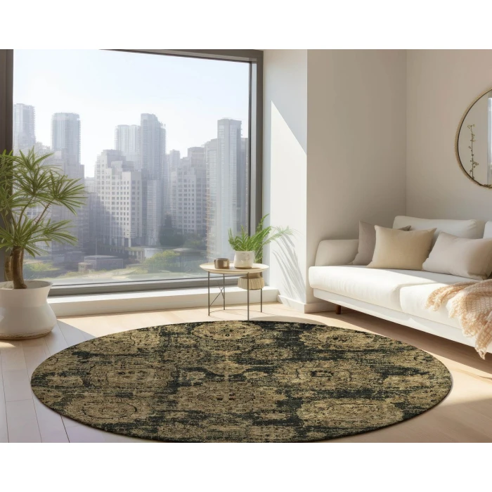 Chantille ACN634 Charcoal 8' x 8' Rug