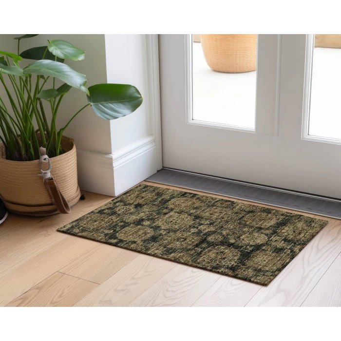 Chantille ACN634 Charcoal 1'8" x 2'6" Rug