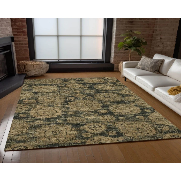 Chantille ACN634 Charcoal 3' x 5' Rug