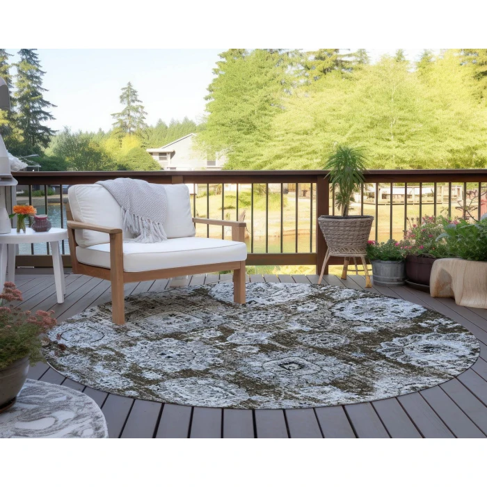 Chantille ACN634 Chocolate 8' x 8' Rug
