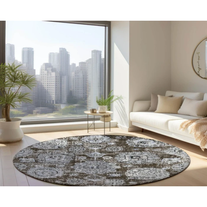 Chantille ACN634 Chocolate 8' x 8' Rug