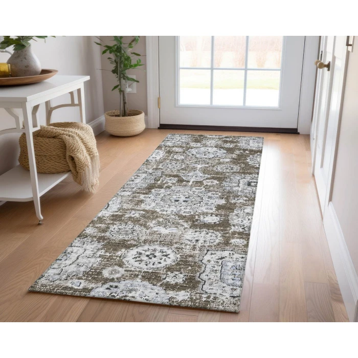 Chantille ACN634 Chocolate 2'3" x 7'6" Rug