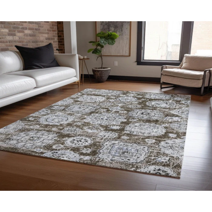 Chantille ACN634 Chocolate 2'6" x 3'10" Rug