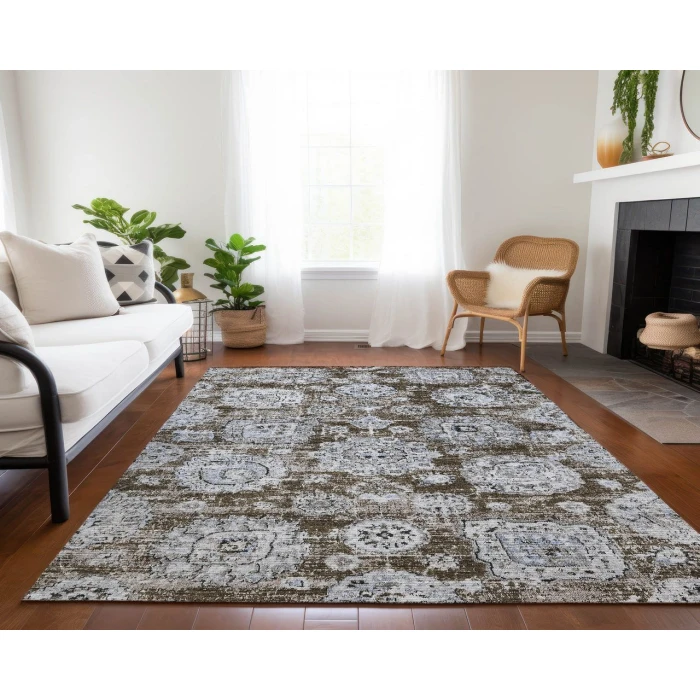 Chantille ACN634 Chocolate 2'6" x 3'10" Rug