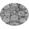 Addison Chantille ACN634 Gray 8 ft. x 8 ft. Round Rug